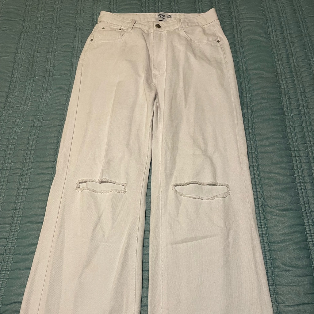 Princess Polly White Jeans